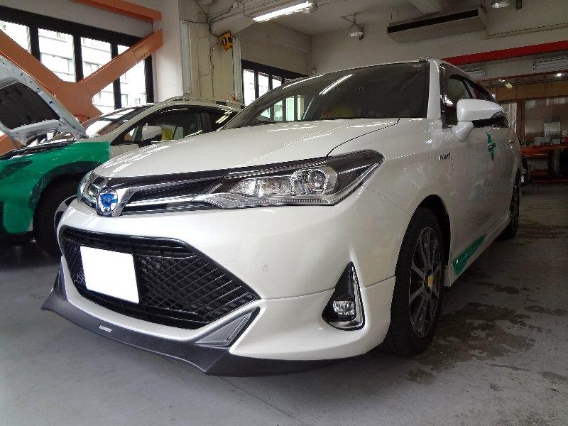 カローラフィールダーhv カーセキュリティ 自動車盗難 車上荒らし対策のミラージュオートアラーム