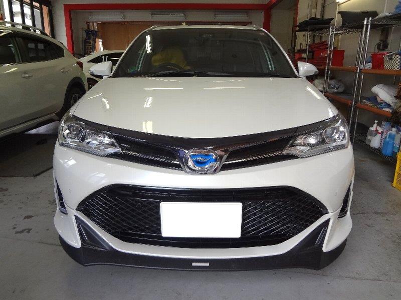 カローラフィールダーhv カーセキュリティ 自動車盗難 車上荒らし対策のミラージュオートアラーム