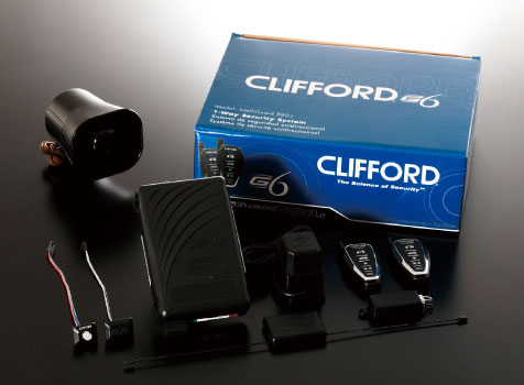 CLIFFORD-G6 | カーセキュリティ・自動車盗難・車上荒らし対策の 
