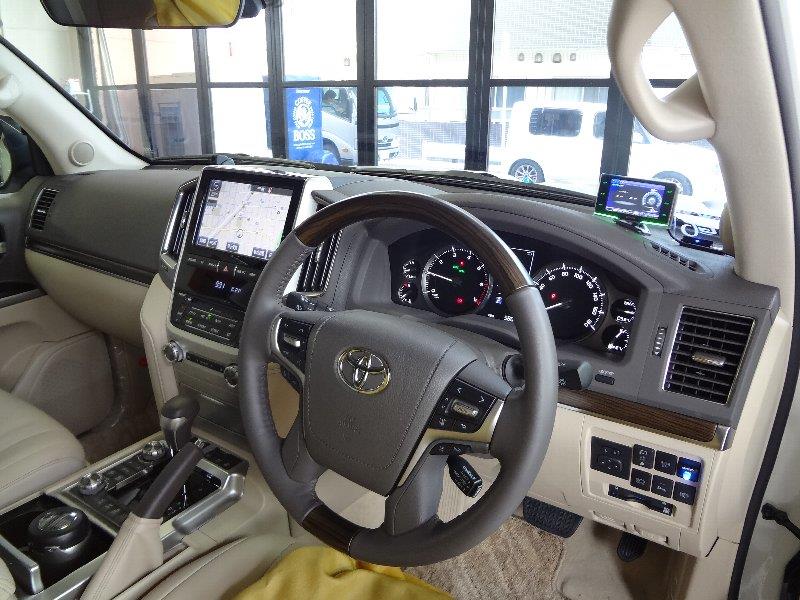 盗難注意のランクル0が連続入庫 カーセキュリティ 自動車盗難 車上荒らし対策のミラージュオートアラーム