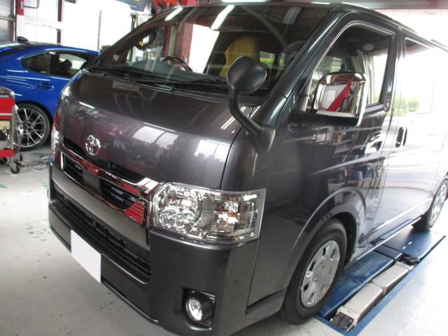 新型ハイエースもどんどん入庫予定 カーセキュリティ 自動車盗難 車上荒らし対策のミラージュオートアラーム