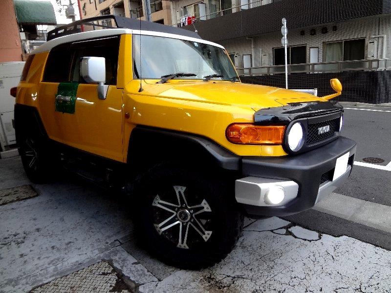 Cuteなカラーのfjクルーザー カーセキュリティ 自動車盗難 車上荒らし対策のミラージュオートアラーム